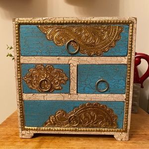 World Market wooden storage box